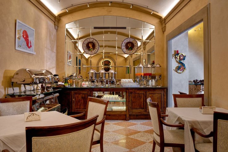 Our rich buffet breakfast  Art Hotel Commercianti Bolonia